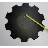 Talerz uzęb 460mm Z8 5-otw prosty pod piaste 4mm