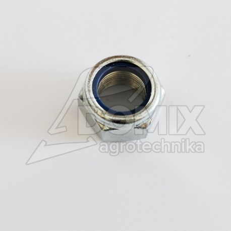 Nakrętka samohamowna M24x2 kl.10 DIN 985 ocynk
