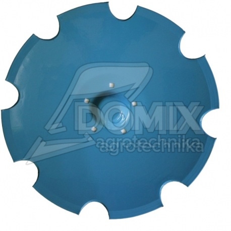Talerz uzębiony 5-otw 645x6mm 34910029 VIS