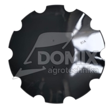 Talerz uzębiony 660x6mm 4 otw 78102324 VIS
