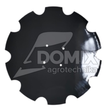 Talerz uzębiony 660x6mm 4 otw 78102324 VIS