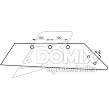 Lemiesz lewy WSM40L PK701401AP Vogel&Noot IQ