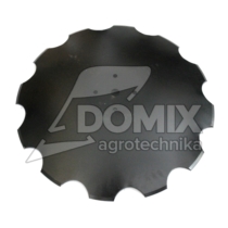 Talerz uzęb 610mm Z12 4otw. roz 115mm gr.6mm MN B