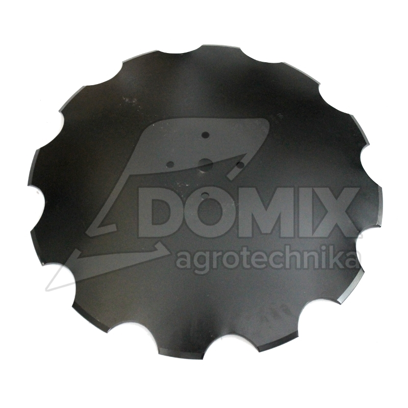 Talerz uzęb 610mm Z12 4otw. roz 115mm gr.6mm MN B