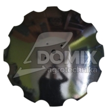 Talerz uzę 610mm Z12 4otw. roz 115mm gr 6mm MN VIS