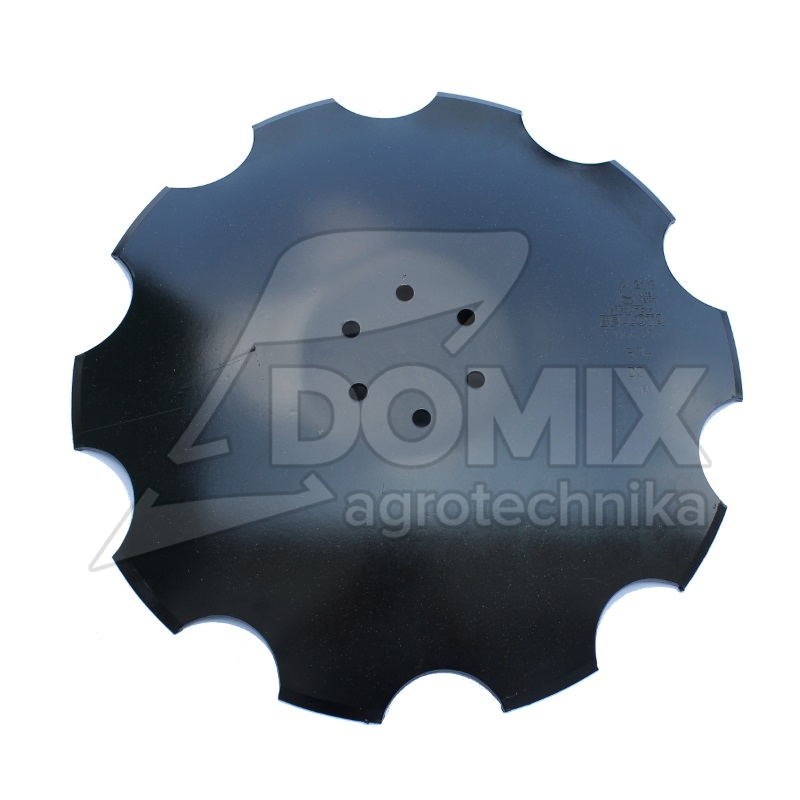 Talerz uzęb 520x5mm 6-otw. KM060304 B 1966-20M