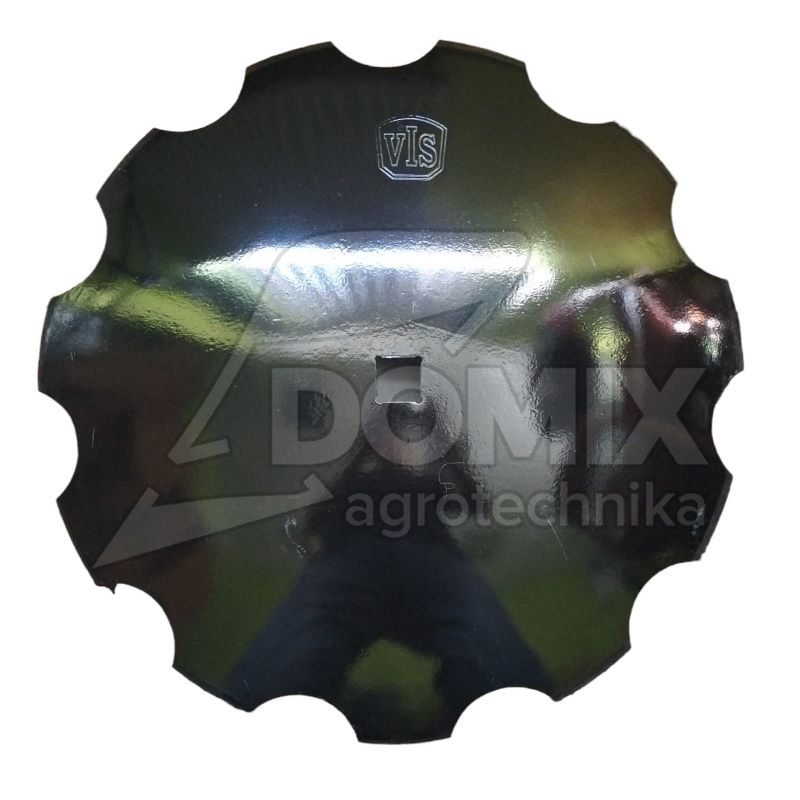 Talerz uzębiony 560mm Z11 ośka 30x30 gr 4mm VIS