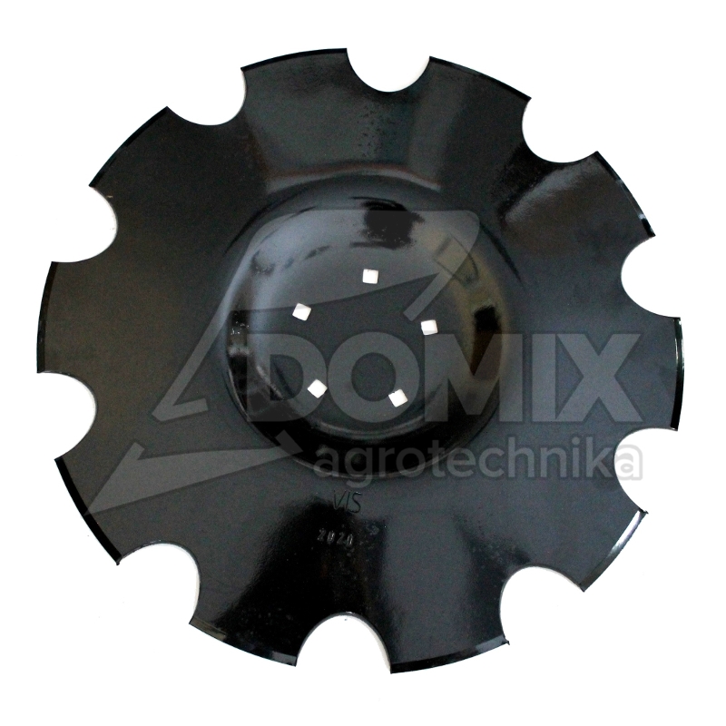 Talerz uzęb 560mm z10 wpust pod piastę 5-otw gr.4
