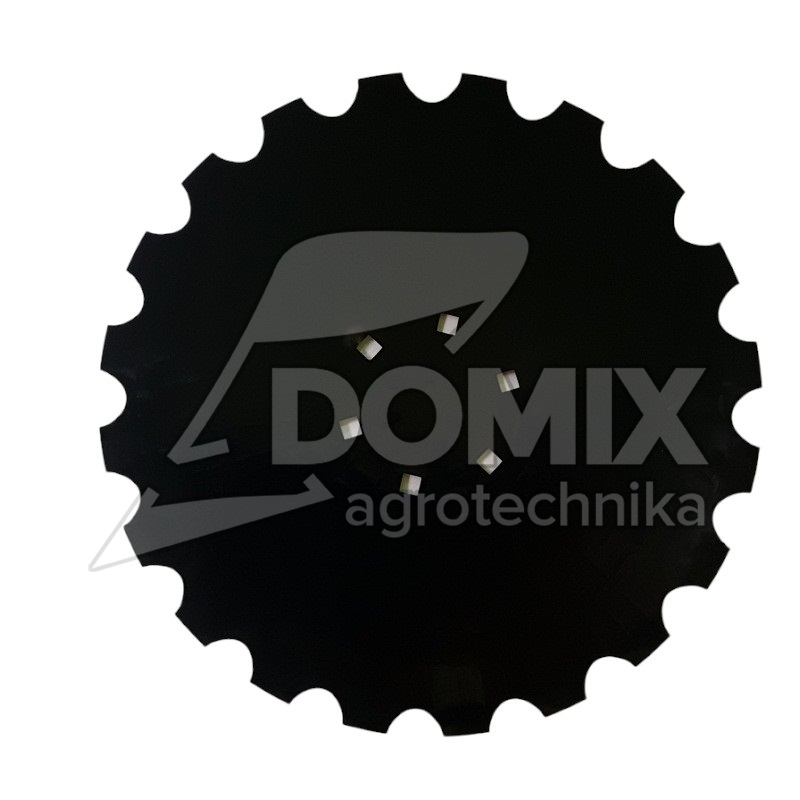 Talerz uzębiony 460mm 6-otw. Z20 122mm gr 3,5mm