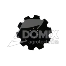 Talerz uzębiony 460mm 6-otw. Z10 122mm gr 3,2mm