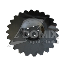 Talerz uzęb 560mm Z24 wpust pod piastę 5-otw gr.4