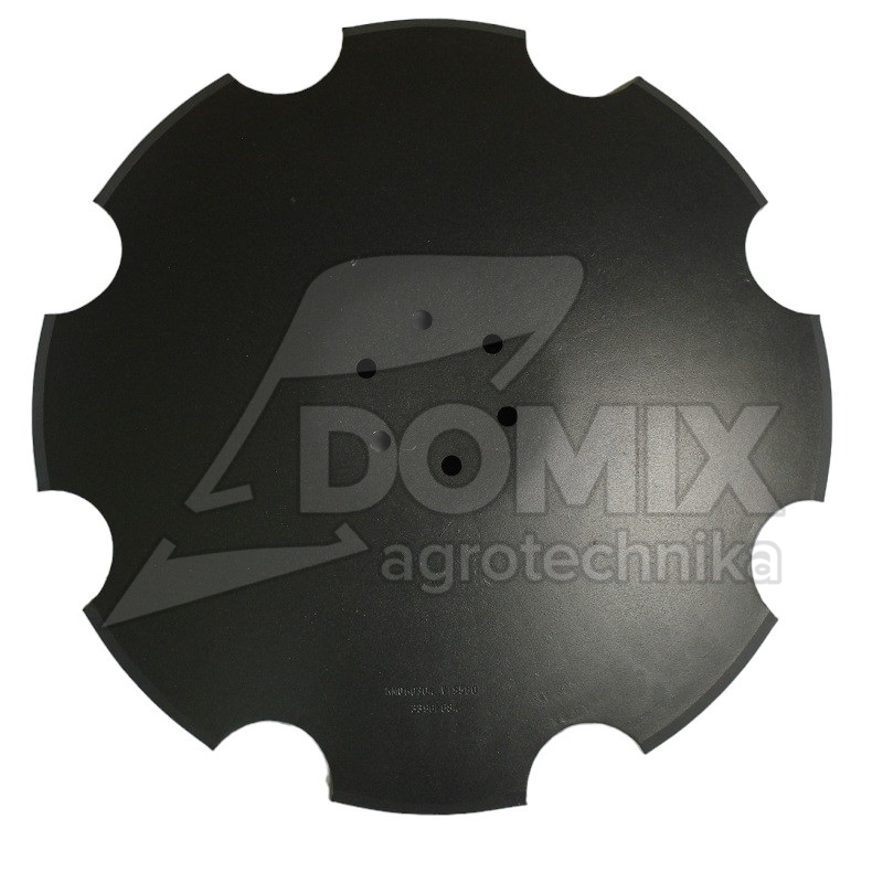 Talerz uzębiony 520x5mm 6-otw. KM060304VIS