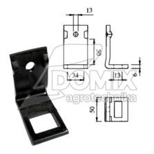 Uchwyt zęba 32x10/12mm na ramę 50x50mm AF662