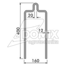 Palec zagarniający 150 mm 23250303
