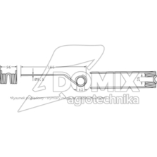 Palec zgrabiarki Claas Volto 902344