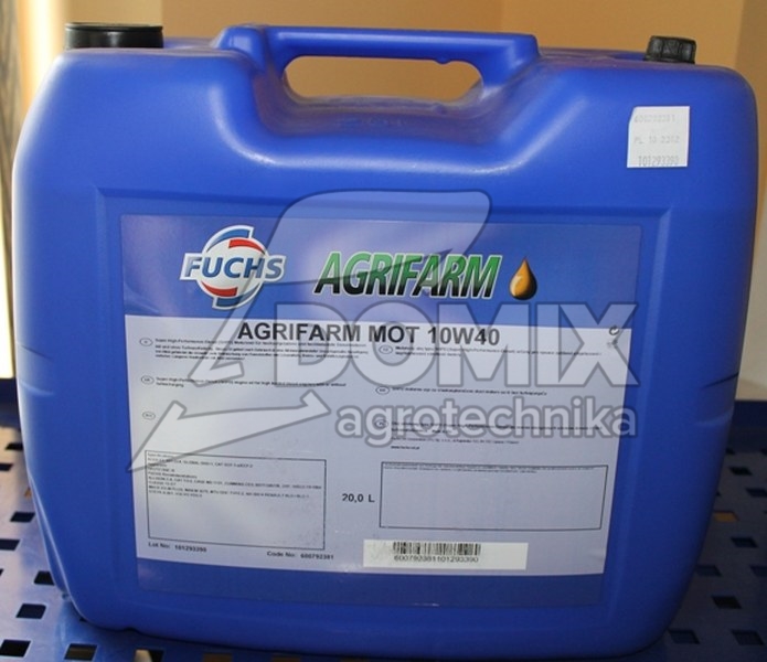 Olej silnikowy Agrifarm MOT 10W-40 (20l)