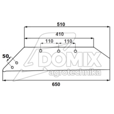 Lemiesz prawy 1215-43 D CA3 51908060