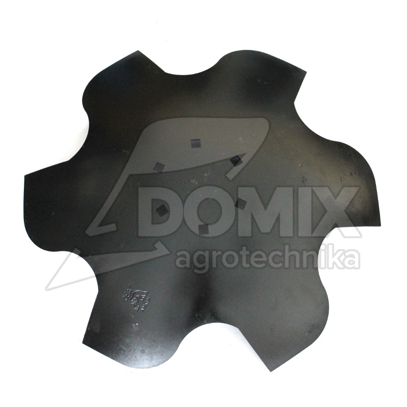 Talerz skrajny lewy  510  6-otw. z6 gr 4 mm VIS