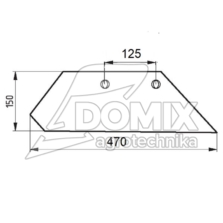 Lemiesz 16 prawy XL 94600 Overum