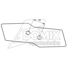 Dłuto lemiesza lewe 622129 Kuhn