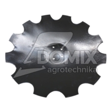 Talerz uzębion 610x5mm 5-otw prosty pod piaste VIS